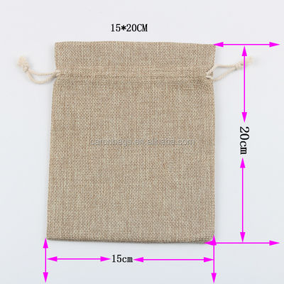 качество  Recyclable Promotional Eco Friendly Burlap Drawstring Bag Pouches for Wheat, Hike and Coffee Beans Packing завод